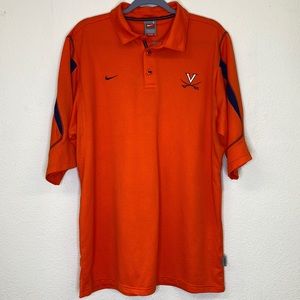 Nike Virginia Cavaliers UVA Polo Shirt Men's Large